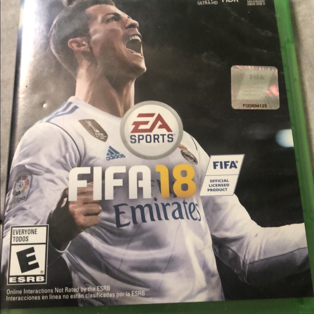X Box One FIFA 18